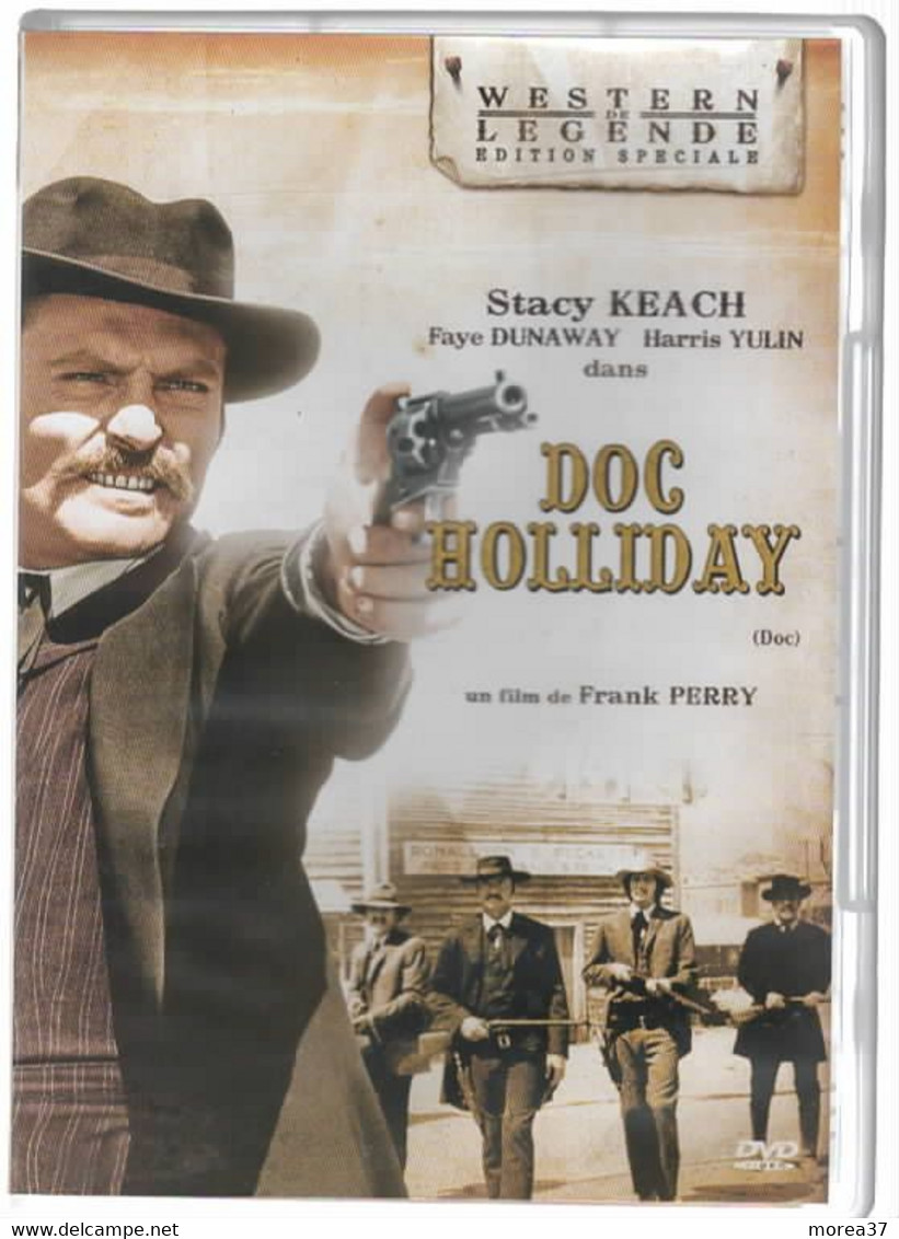 DOC HOLLIDAY     Avec  STACY KEACH Et FAYE DUNAWAY     C36 - Western/ Cowboy