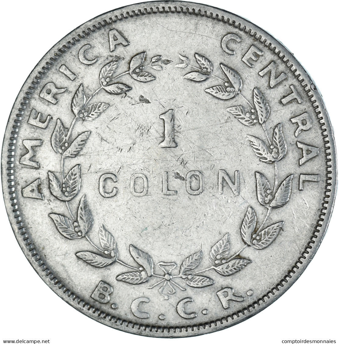 Monnaie, Costa Rica, Colon, 1954 - Costa Rica