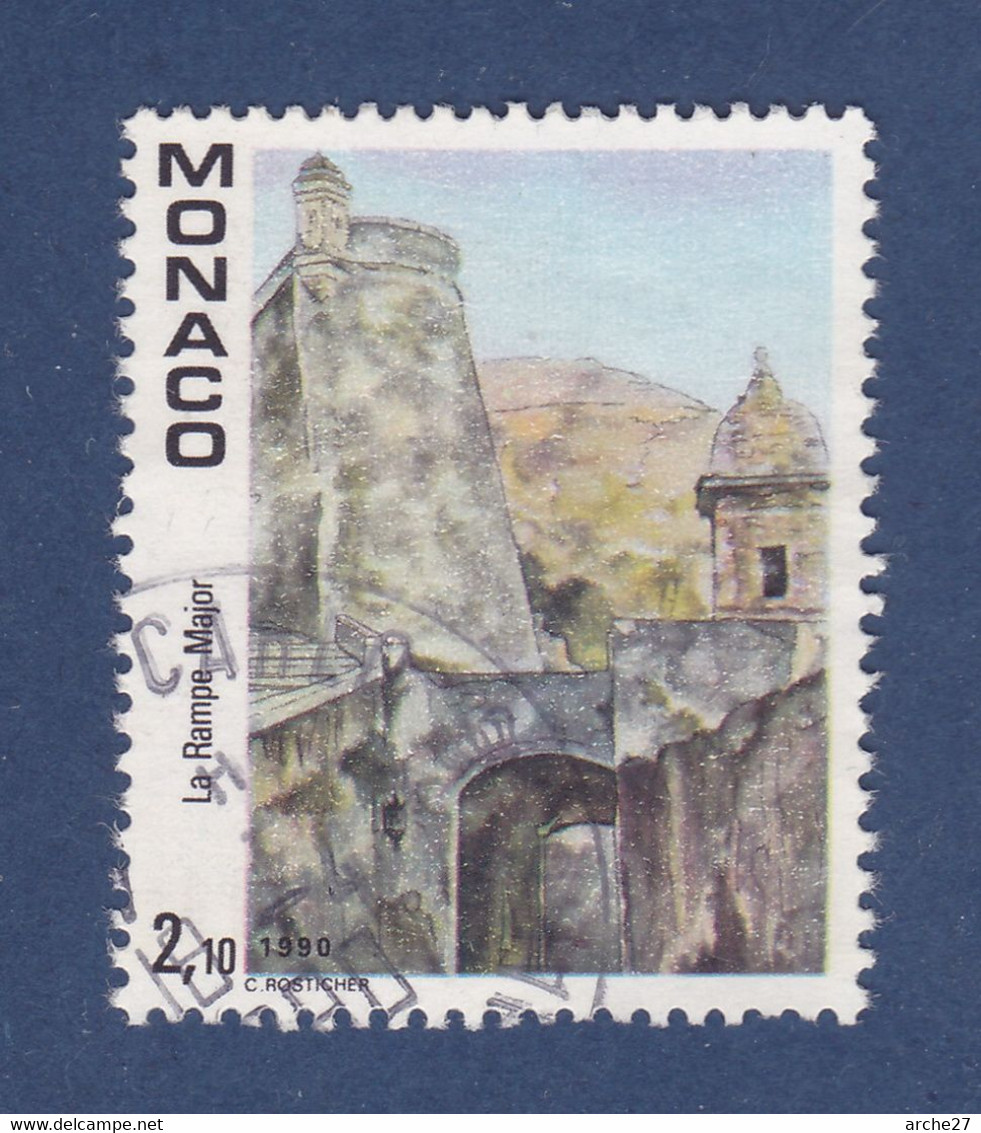 TIMBRE MONACO N° 1708 OBLITERE - Gebraucht