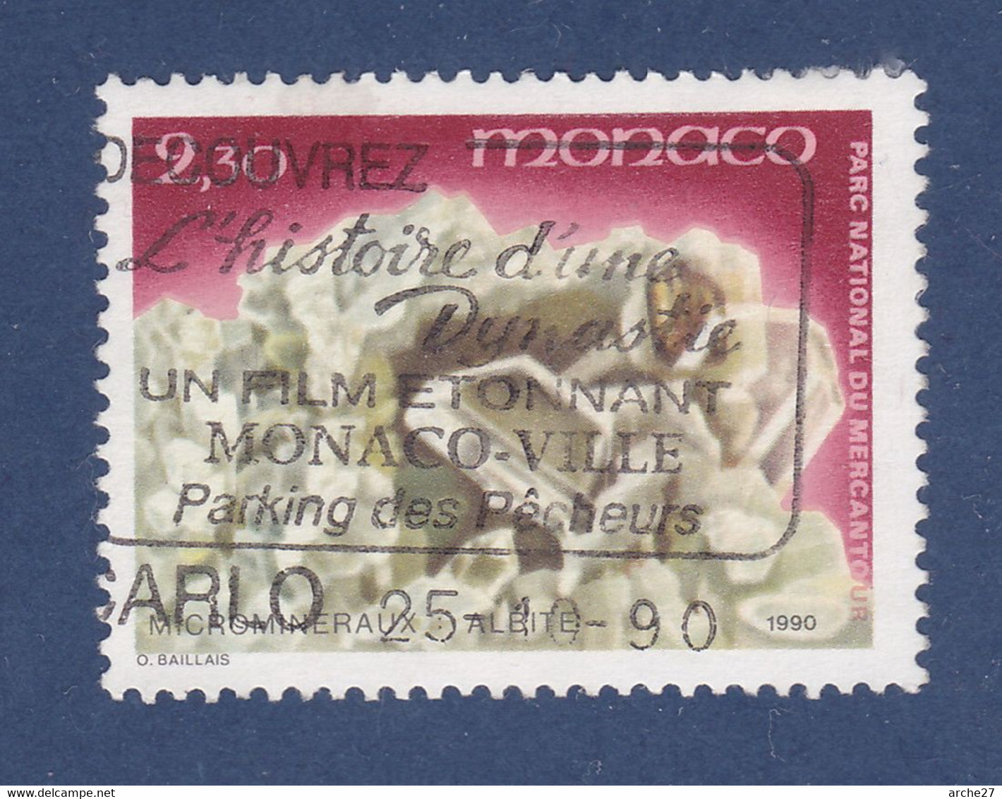 TIMBRE MONACO N° 1731 OBLITERE - Used Stamps