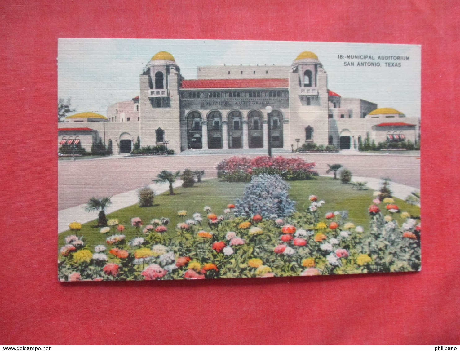 Municipal Auditorium.   San Antonio Texas > San Antonio   Ref 5907 - San Antonio