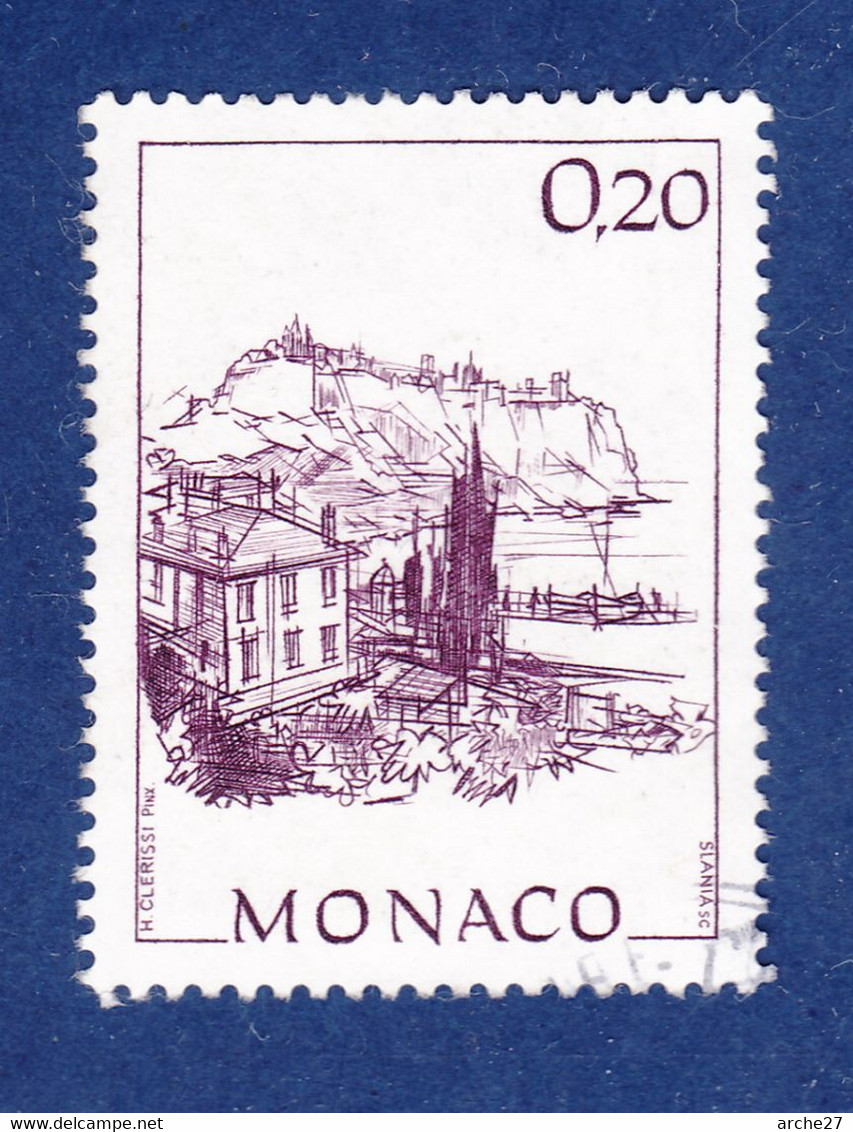 TIMBRE MONACO N° 1762 OBLITERE - Usados