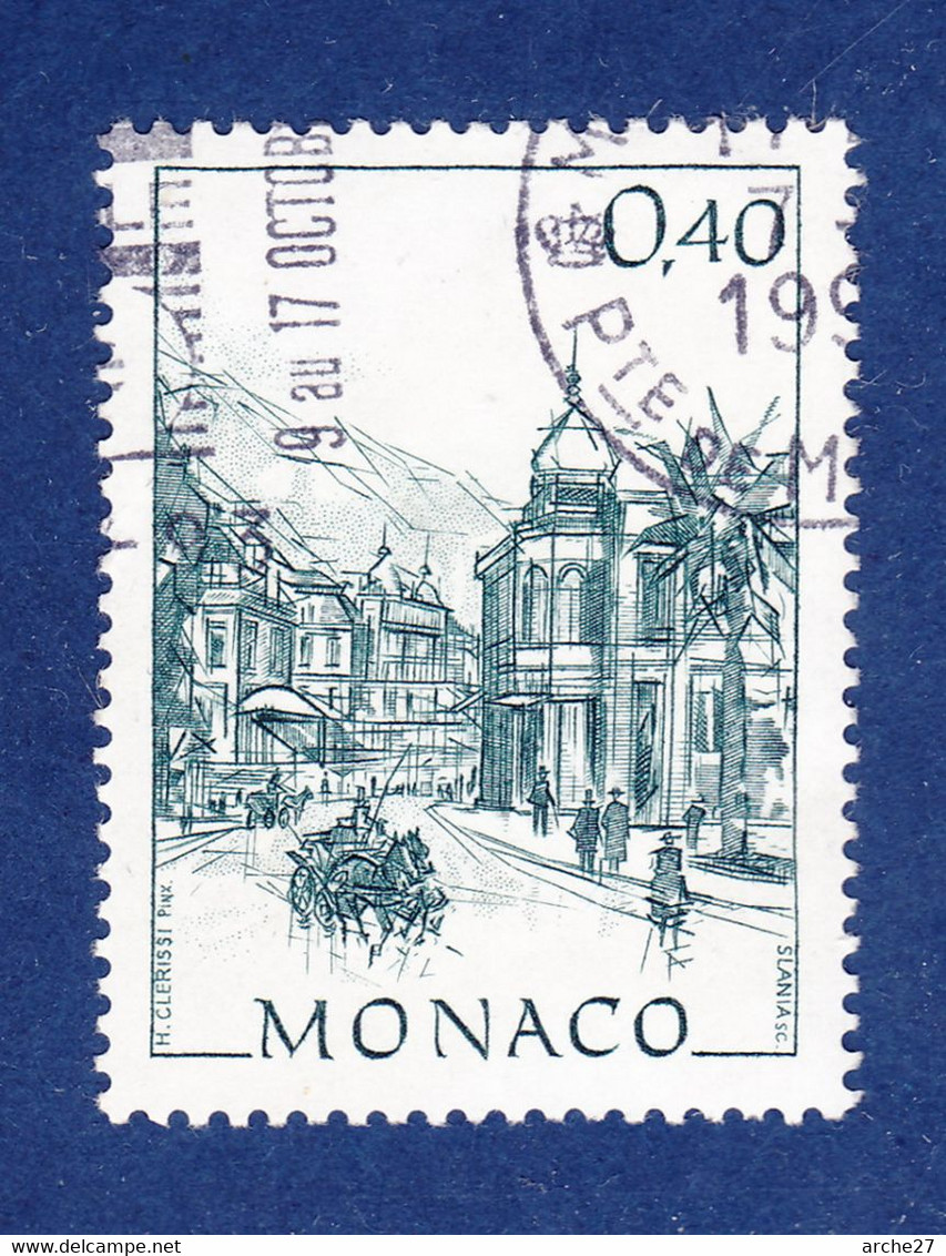 TIMBRE MONACO N° 1763 OBLITERE - Gebraucht