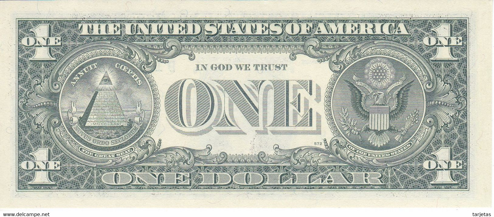 BILLETE DE ESTADOS UNIDOS DE 1 DOLLAR DEL AÑO 1995  LETRA B - NEW YORK SIN CIRCULAR (SC) (BANK NOTE) - Billetes De La Reserva Federal (1928-...)