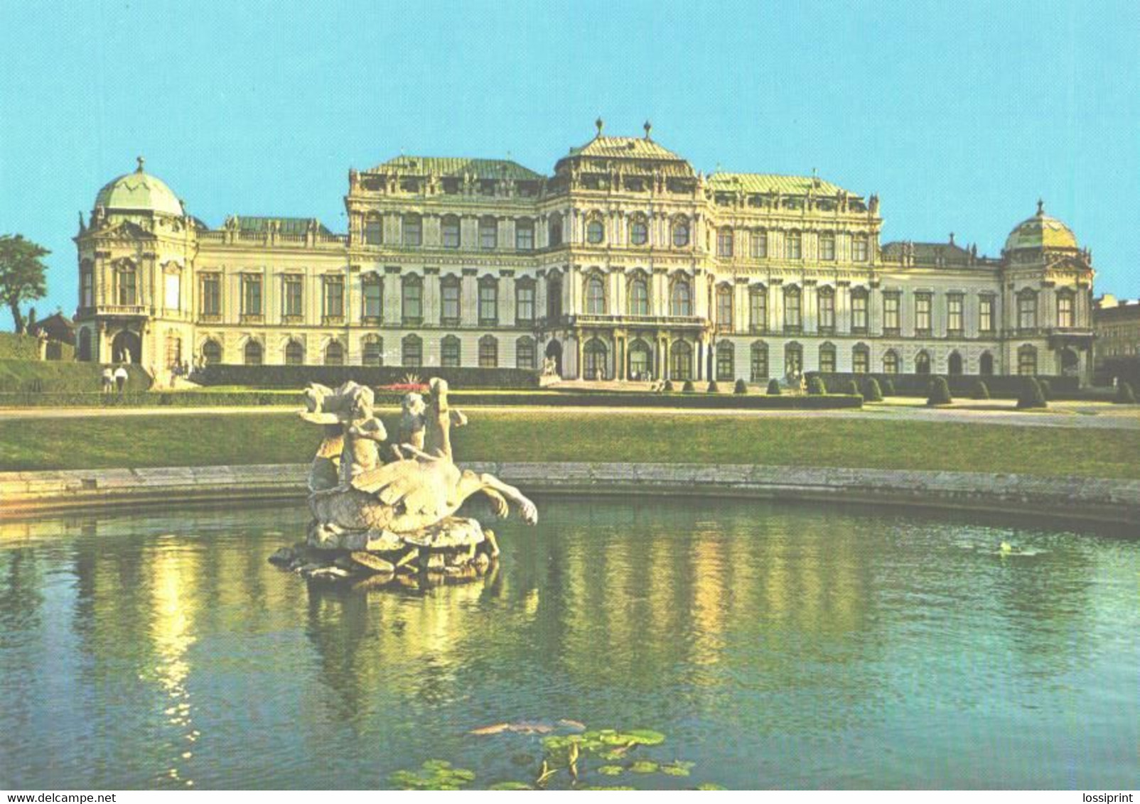 Austria:Vienna, Belvedere Palace Overview - Belvedere