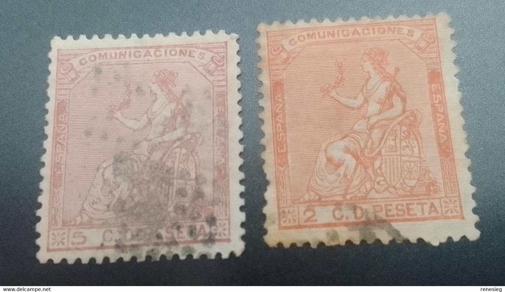 1873, Yv 130 & 131 - Usados