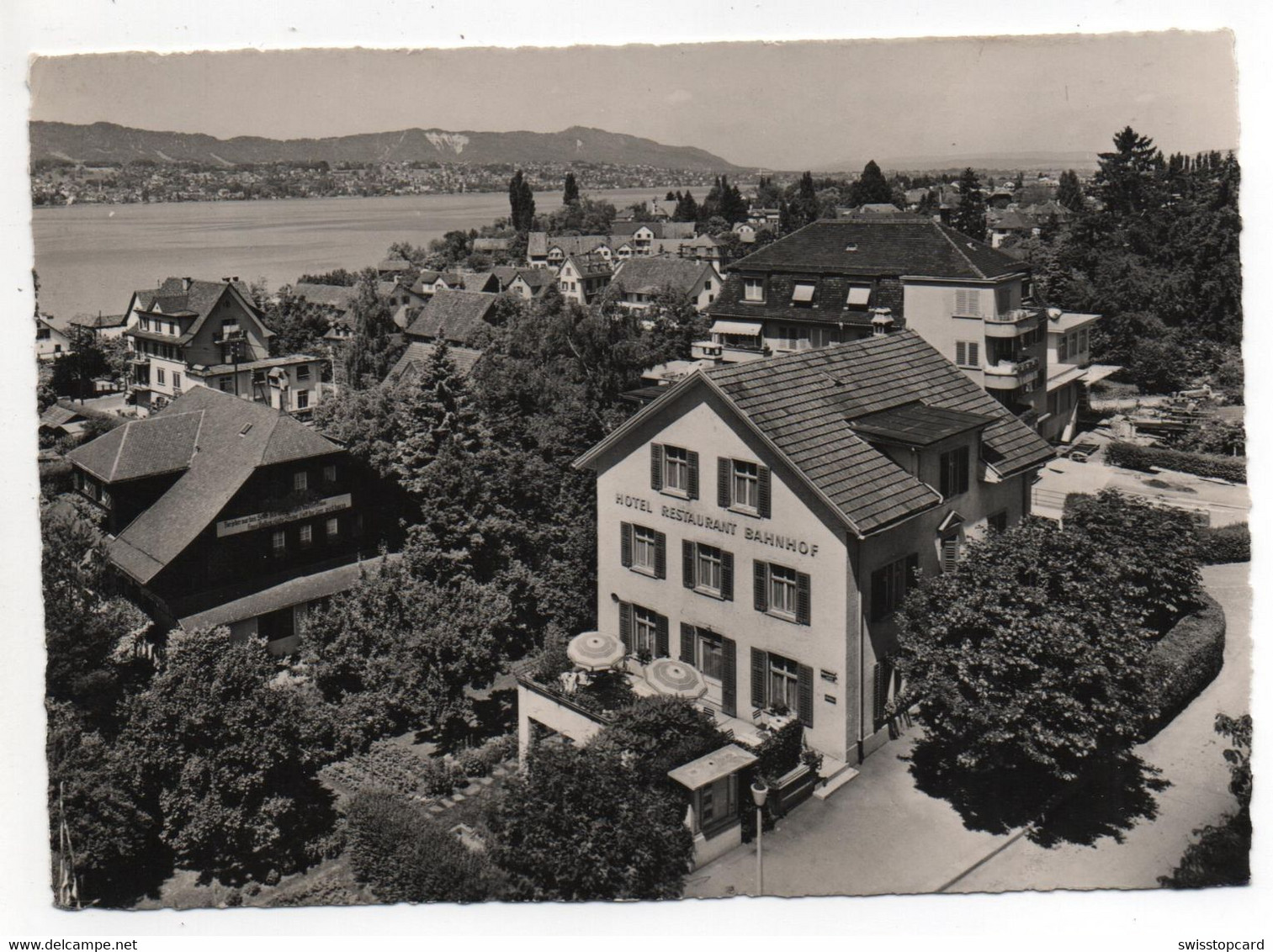 ERLENBACH Zch. Hotel Restaurant Bahnhof - Erlenbach