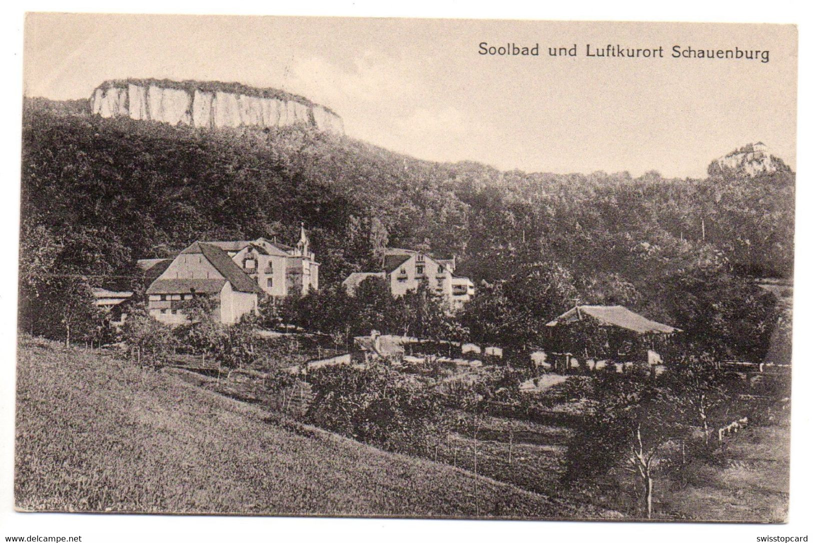 LIESTAL Soolbad Schauenburg Gel. 1917 N. Zürich - Liestal