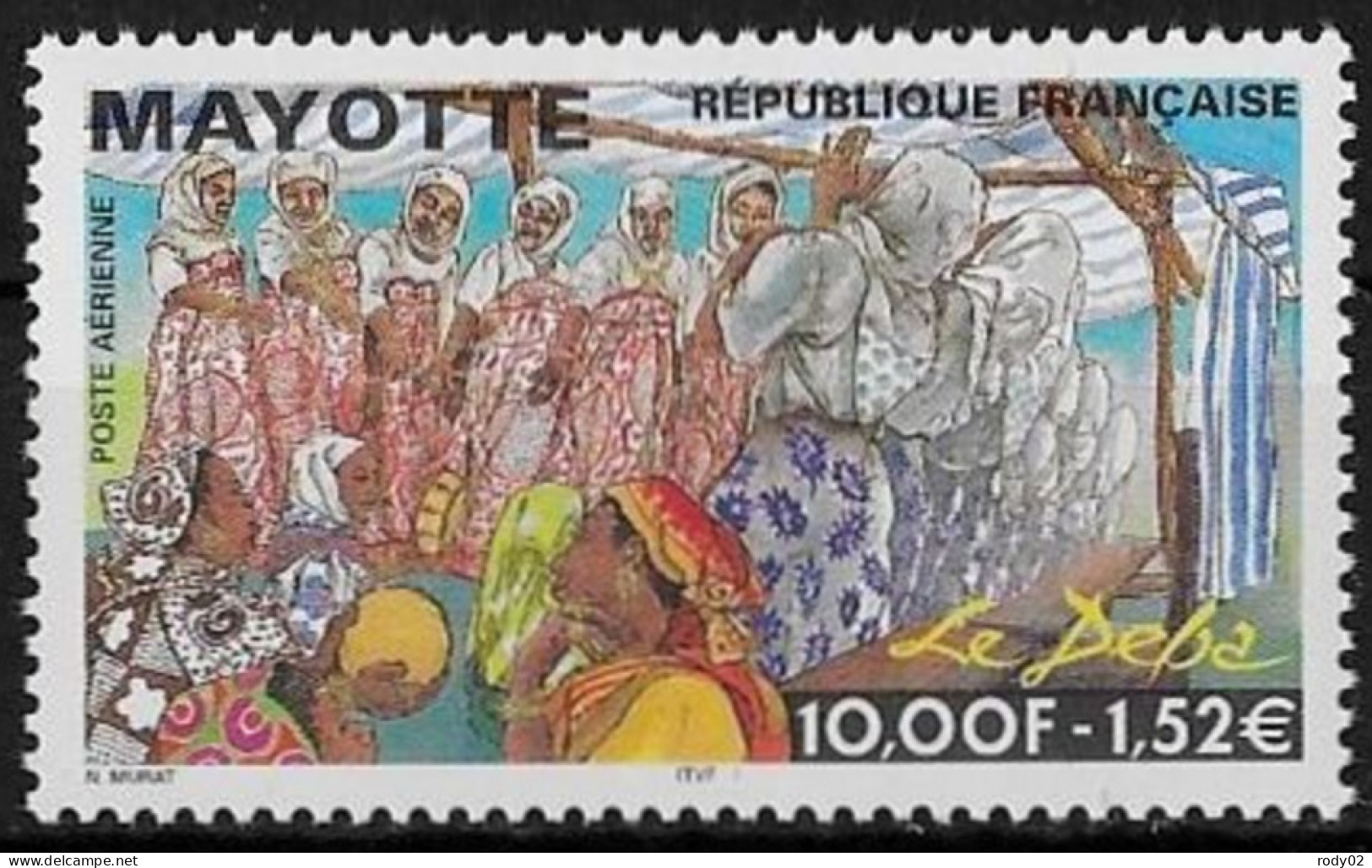 MAYOTTE - PA 4 - NEUF** MNH - Poste Aérienne