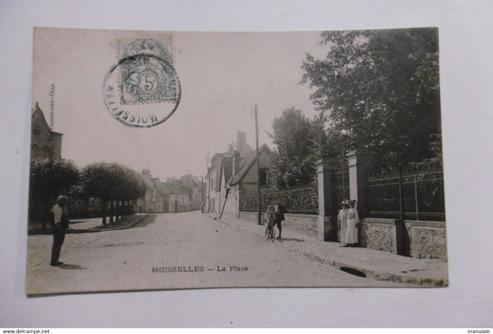 D 95 - Moisselles - La Place - Moisselles