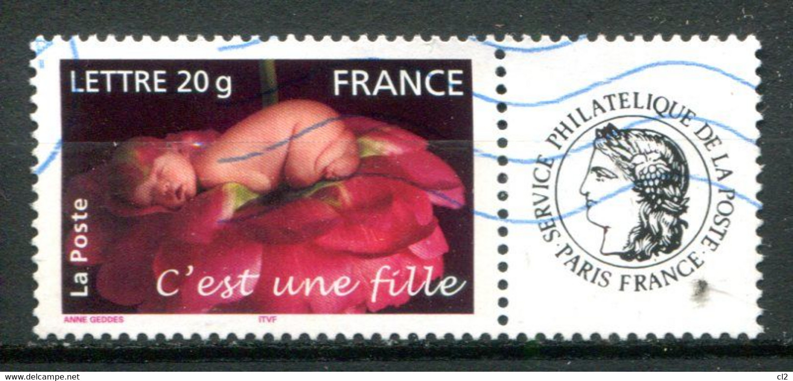 FRANCE - Y&T 3804A - C'est Une Fille (20% De La Cote) - Used Stamps