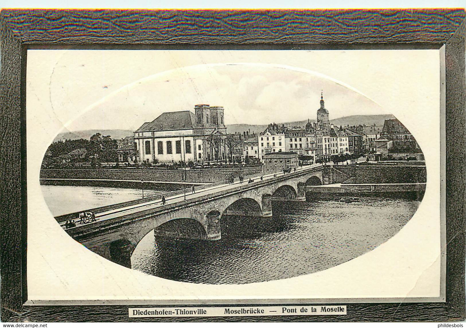 MOSELLE  THIONVILLE-DIEDENHOFEN  Pont De La Moselle  (anglinf Drt) - Thionville