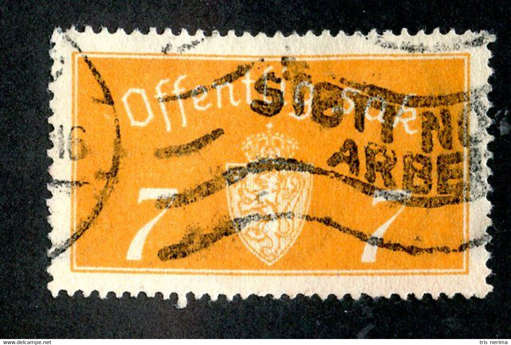 23 Norway 1933 Scott O-11 Litho 35mm  (Offers Welcome!) - Dienstzegels