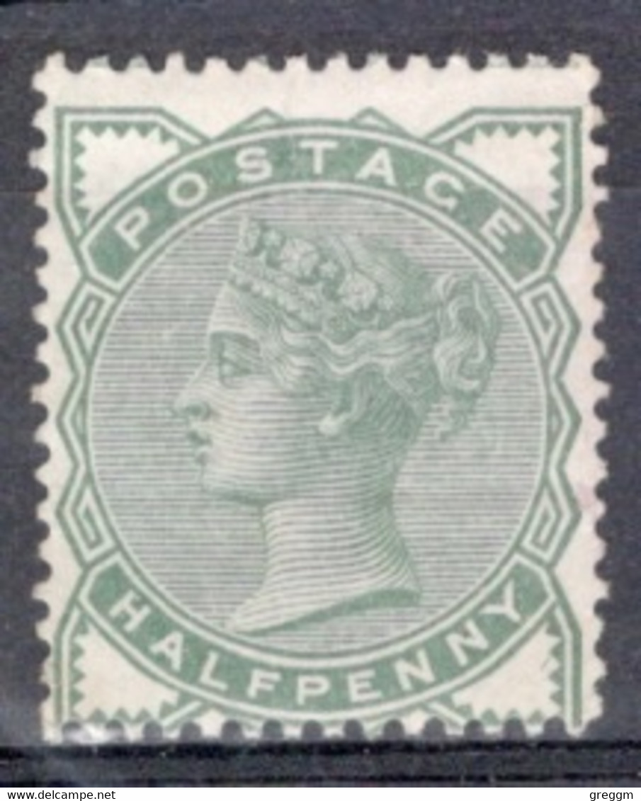 Great Britain 1880  Queen Victoria ½d Deep Green In Mounted Mint - Ongebruikt