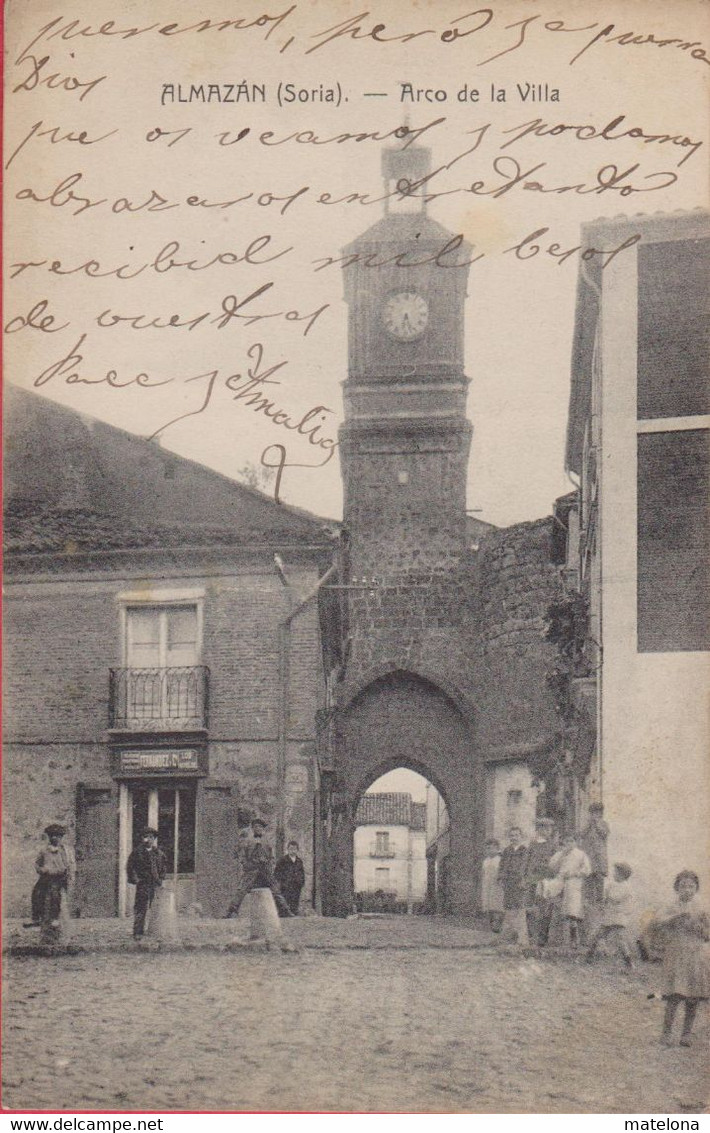 ESPAGNE CASTILLA Y LEON SORIA ALMAZAN ARCO DE LA VILLA - Soria