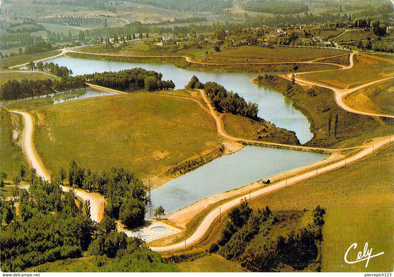 82 - Monclar De Quercy - Le Lac - Vue Aérienne - Montclar De Quercy