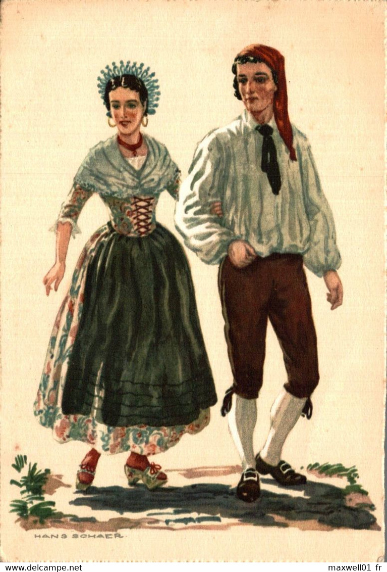 J0 - Costumes Suisse Du 18e Siècle - Tessin (Mendrisio) - Mendrisio