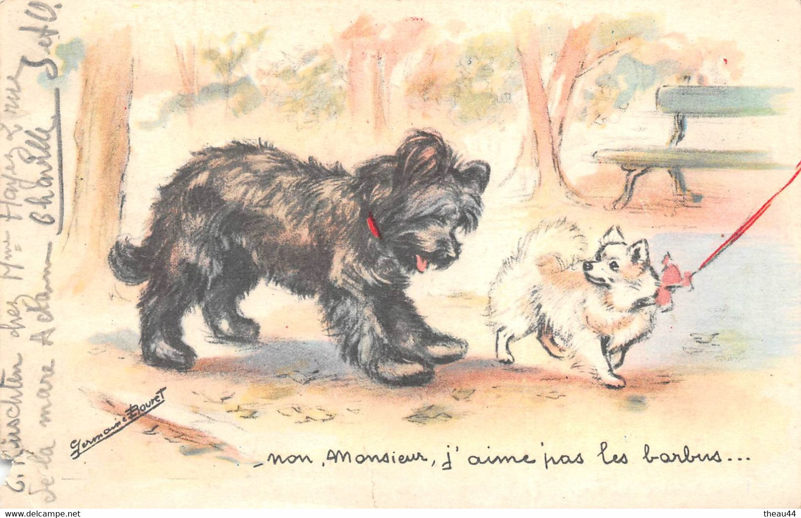 ¤¤   -   Illustrateur " Germaine BOURET "  -  Chiens      -   ¤¤ - Bouret, Germaine