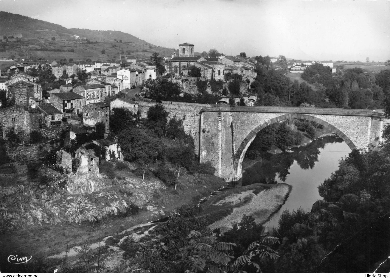 [43] VIEILLE-BRIOUDE - Vue Générale Et Pont Sur L'Allier Cpsm GF 1952  ♠♠♠ - Brioude