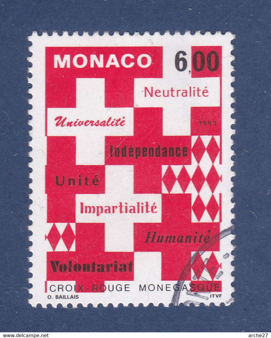 TIMBRE MONACO N° 1907 OBLITERE - Gebruikt