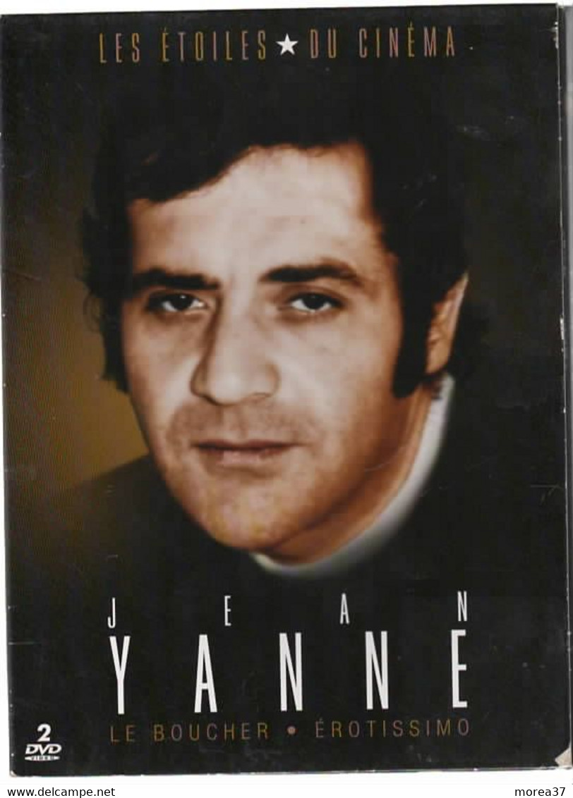 LE BOUCHER   Et EROTISSIMO    2 Films   Avec JEAN YANNE     C36 - Classic