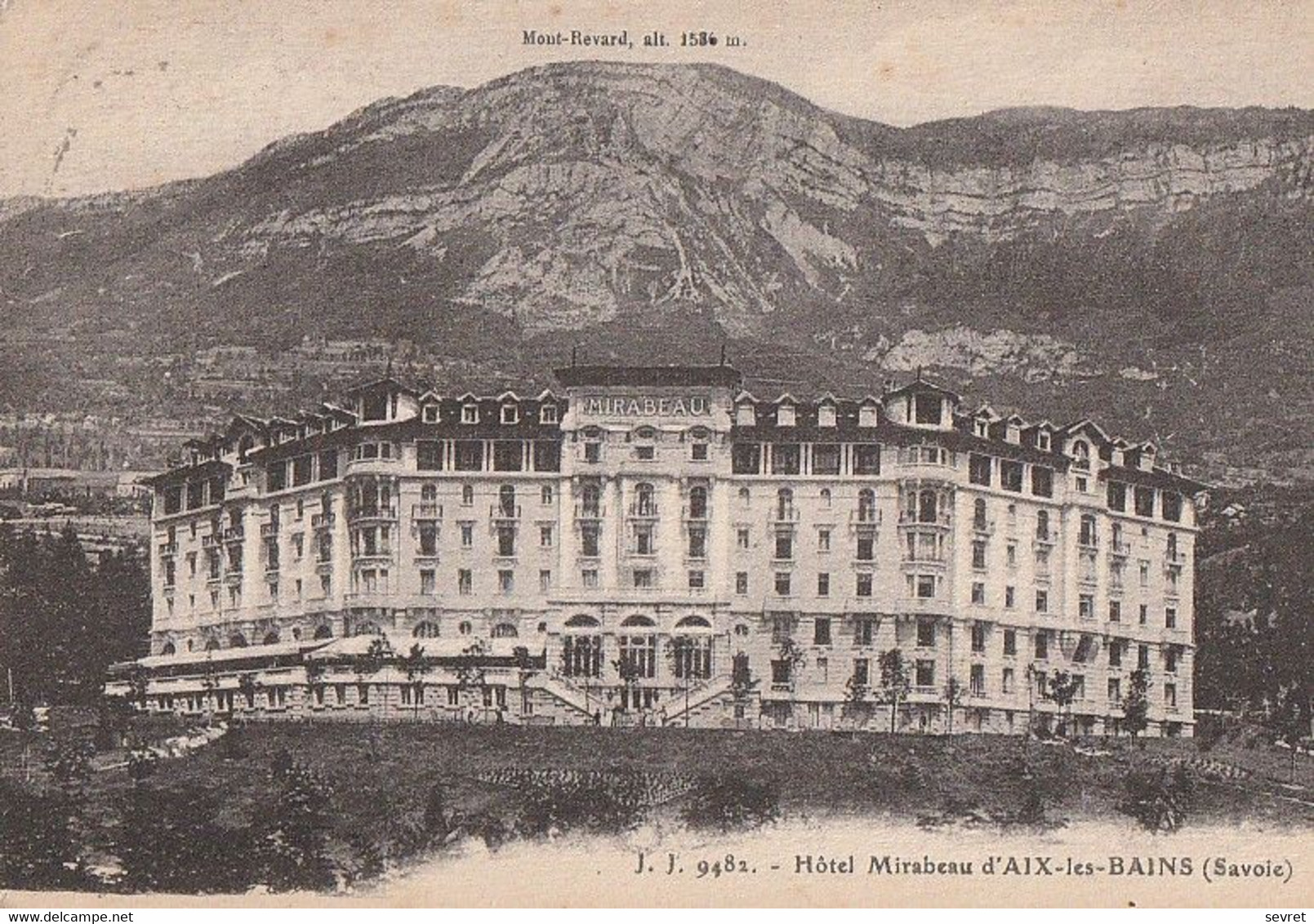 AIX LES BAINS . - Hôtel Mirabeau - Hotel's & Restaurants