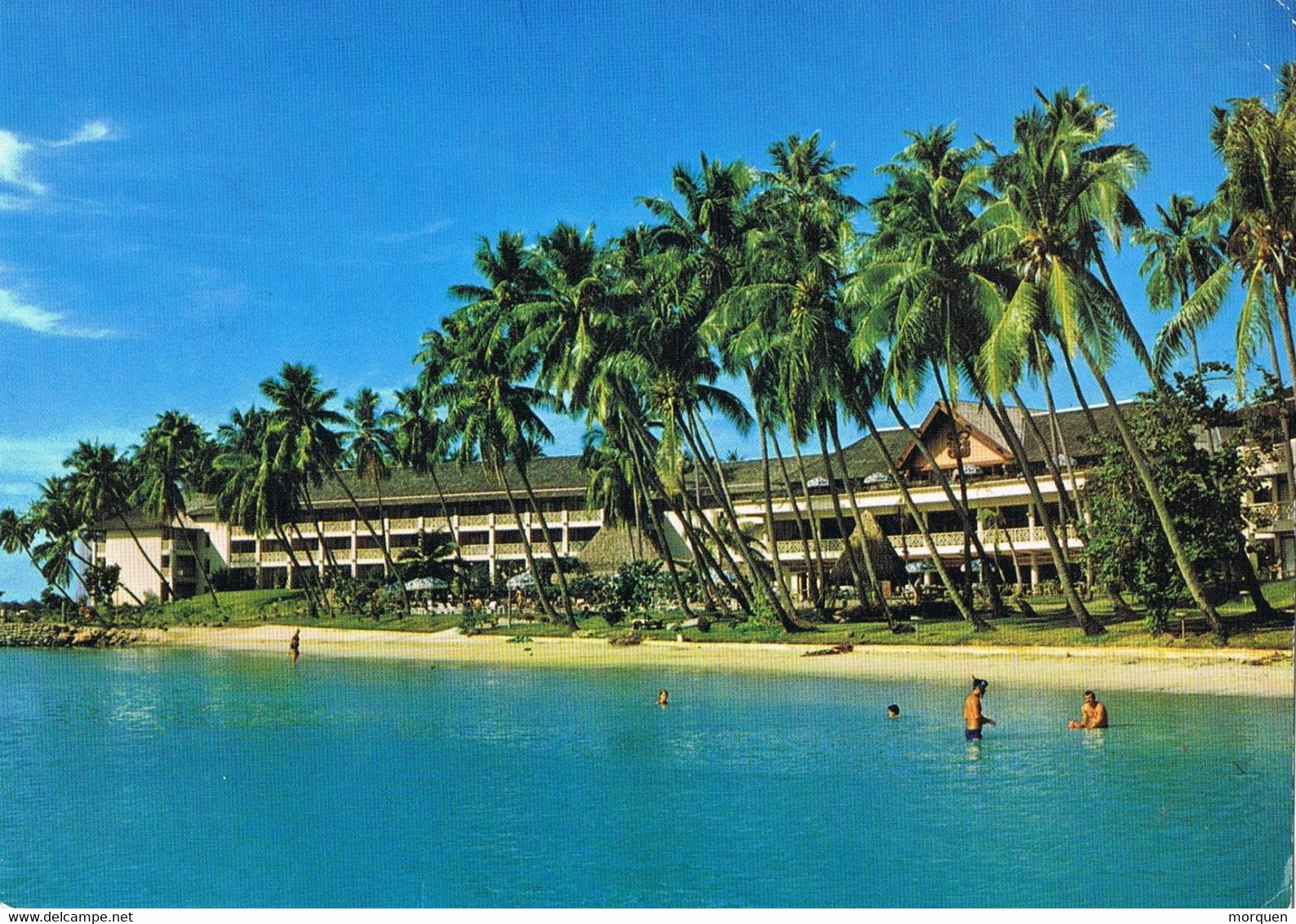 48517. Postal  Aerea PAPEETE (Ile Tahiti) 1977. Polynesie Française, Rey Pomare V - Tahiti