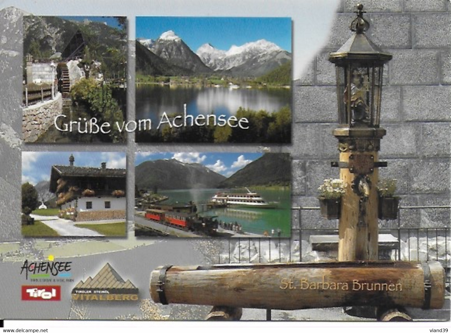 Grübe Vom Achensee - St Barbara Brunnen. -  Non écrite - Achenseeorte