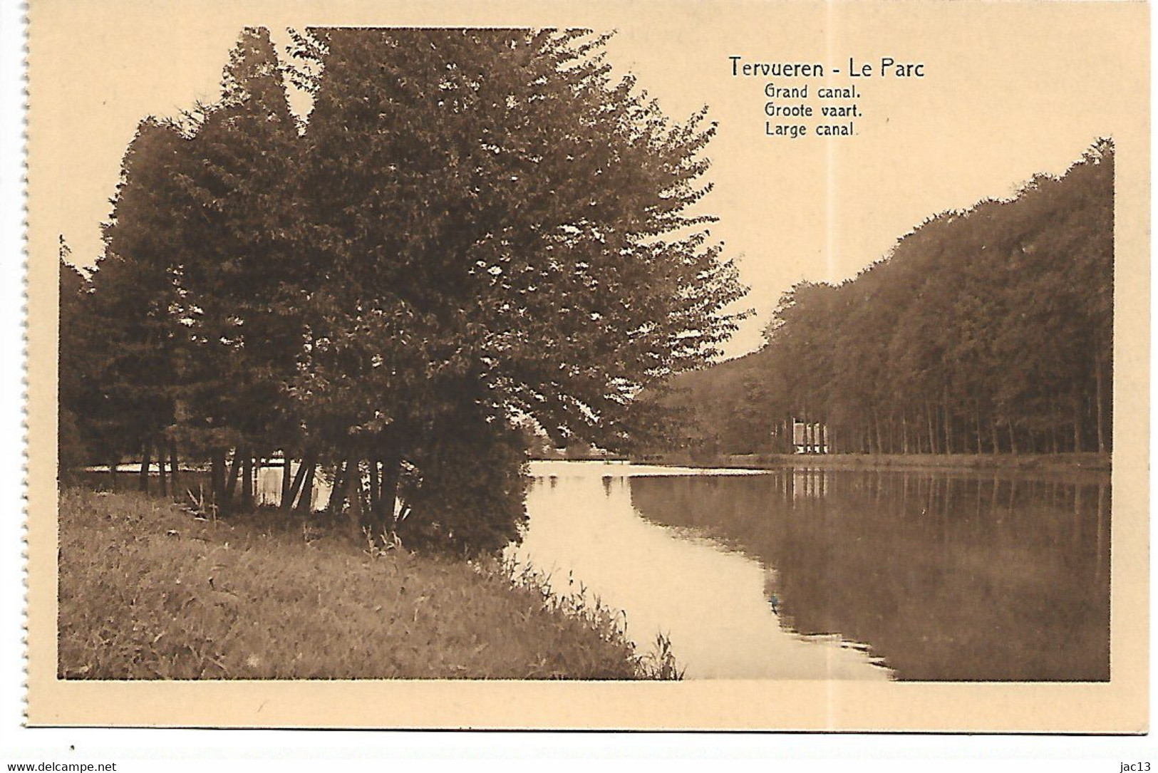 L120D967 - Tervueren - Le Parc - Grand Canal - Tervuren