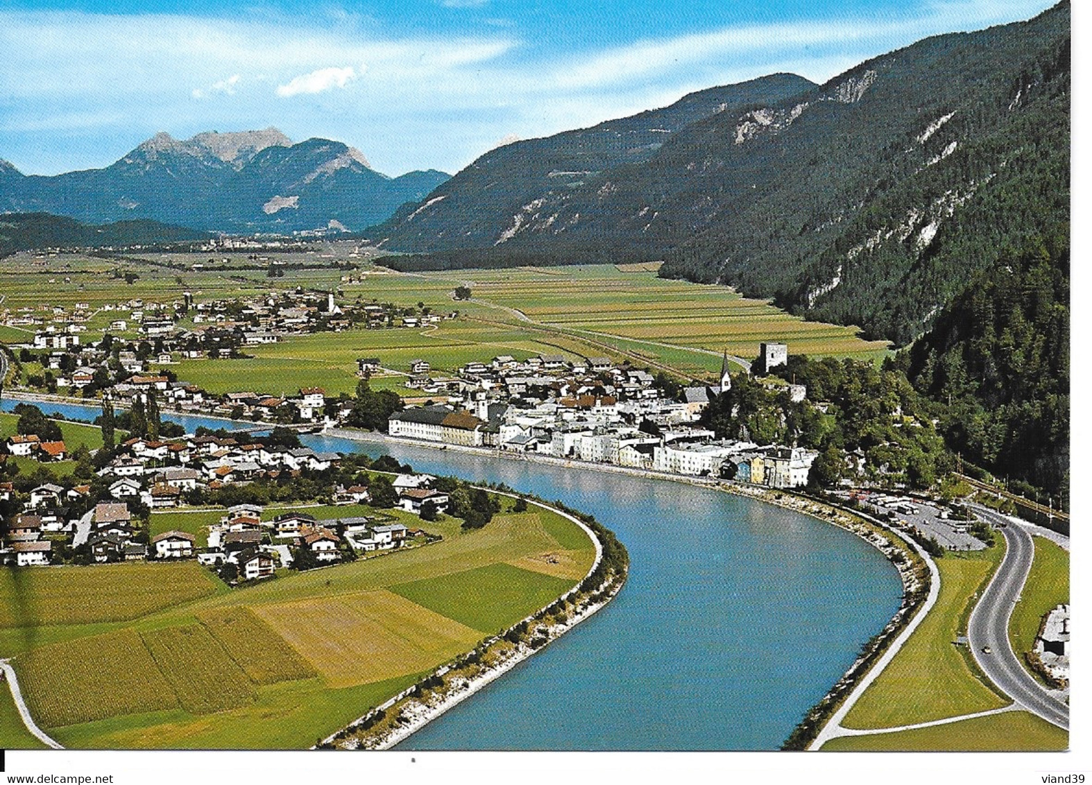 Rattenberg. Radfeld -  Blick Gegen Das Kaisergebirge   -  Non écrite - Rattenberg