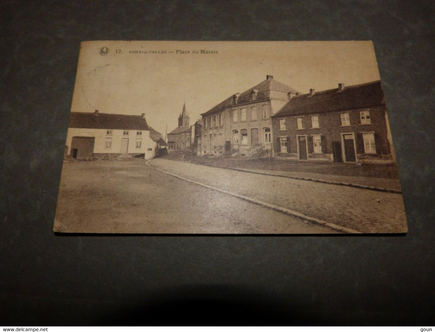 Carte Postale Pont-à-Celles Place Du Marais - Pont-a-Celles