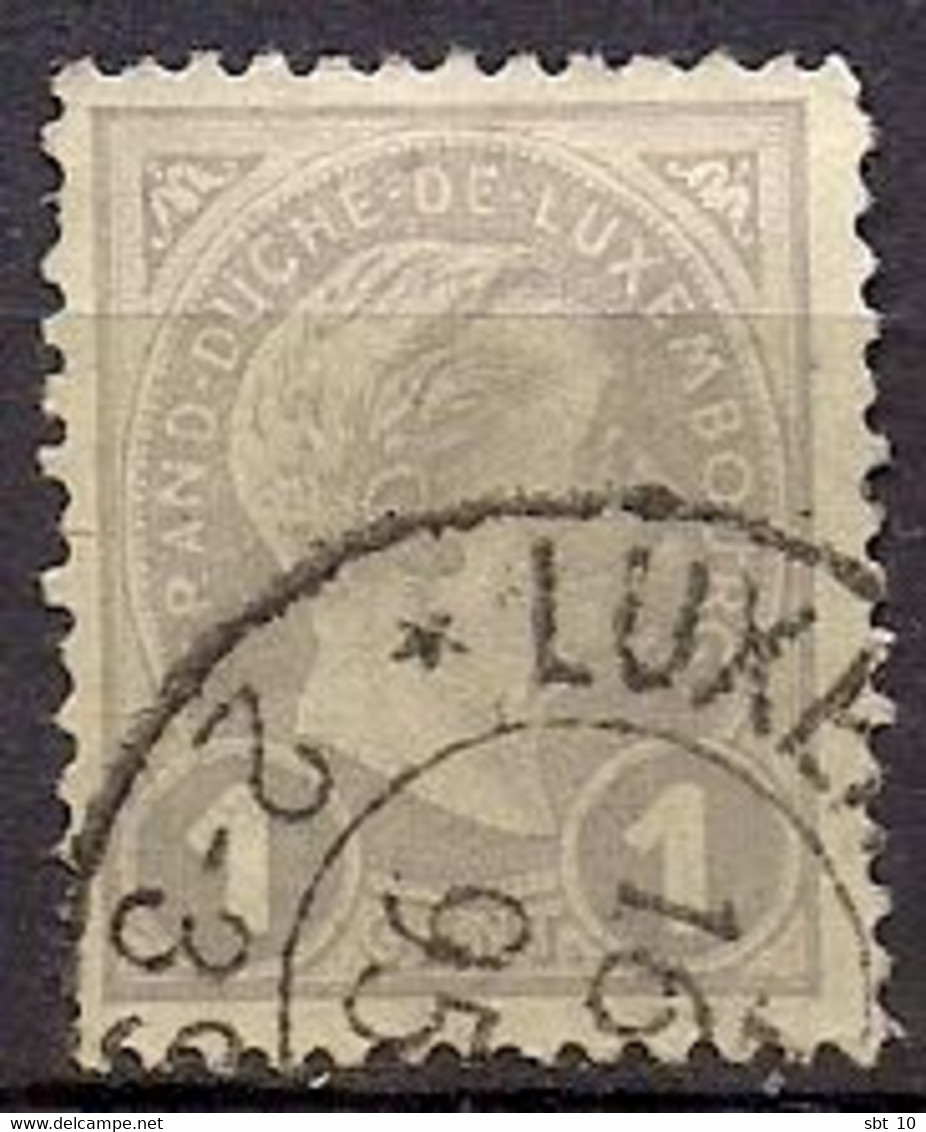 Luxembourg 1895 - Grand Duke Adolphe Scott#70 - Used - 1895 Adolphe De Profil