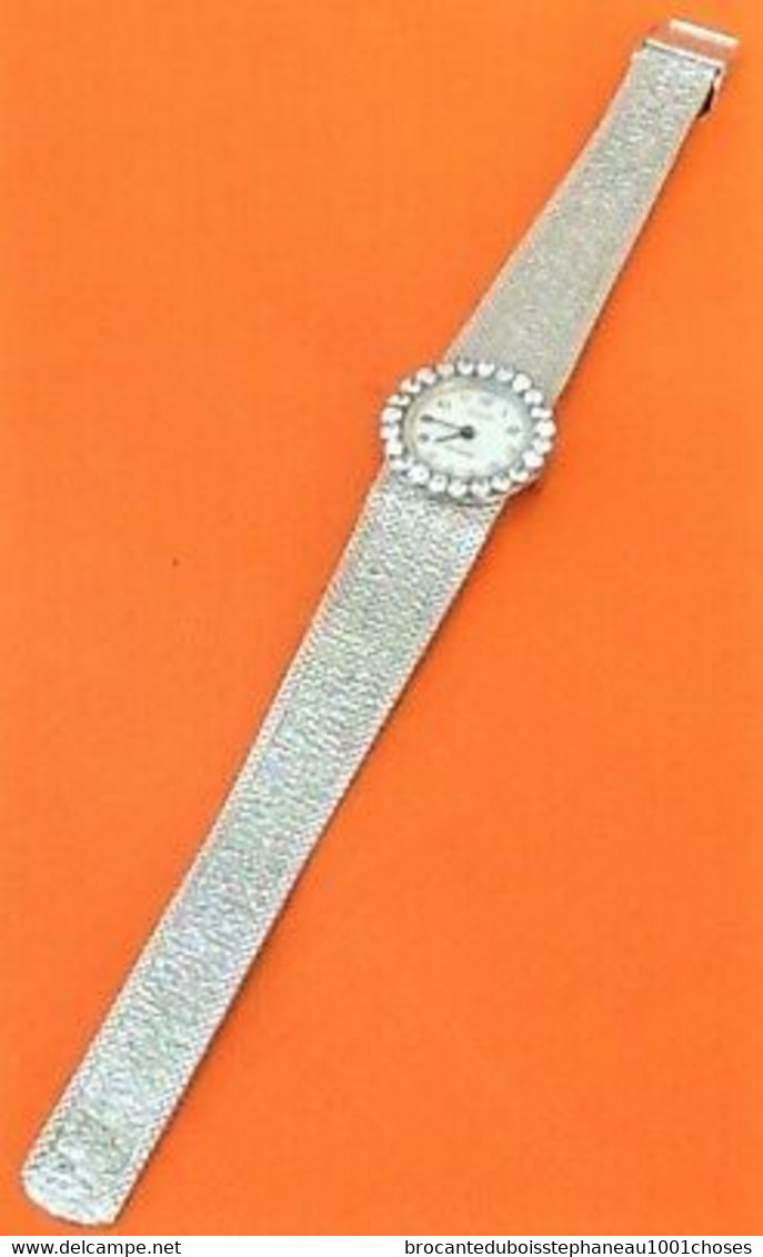 Vuillemin Regnier ​​​​​​​Montre Femme Bracelet maille Milanaise Mouvement mécanique