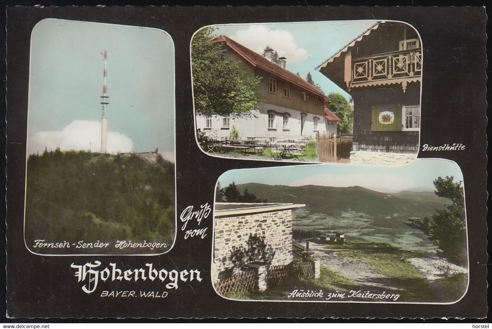 D-93485 Rimbach - Gasthaus Am Hohen Bogen - Fernsehsender Burgstall - Cham