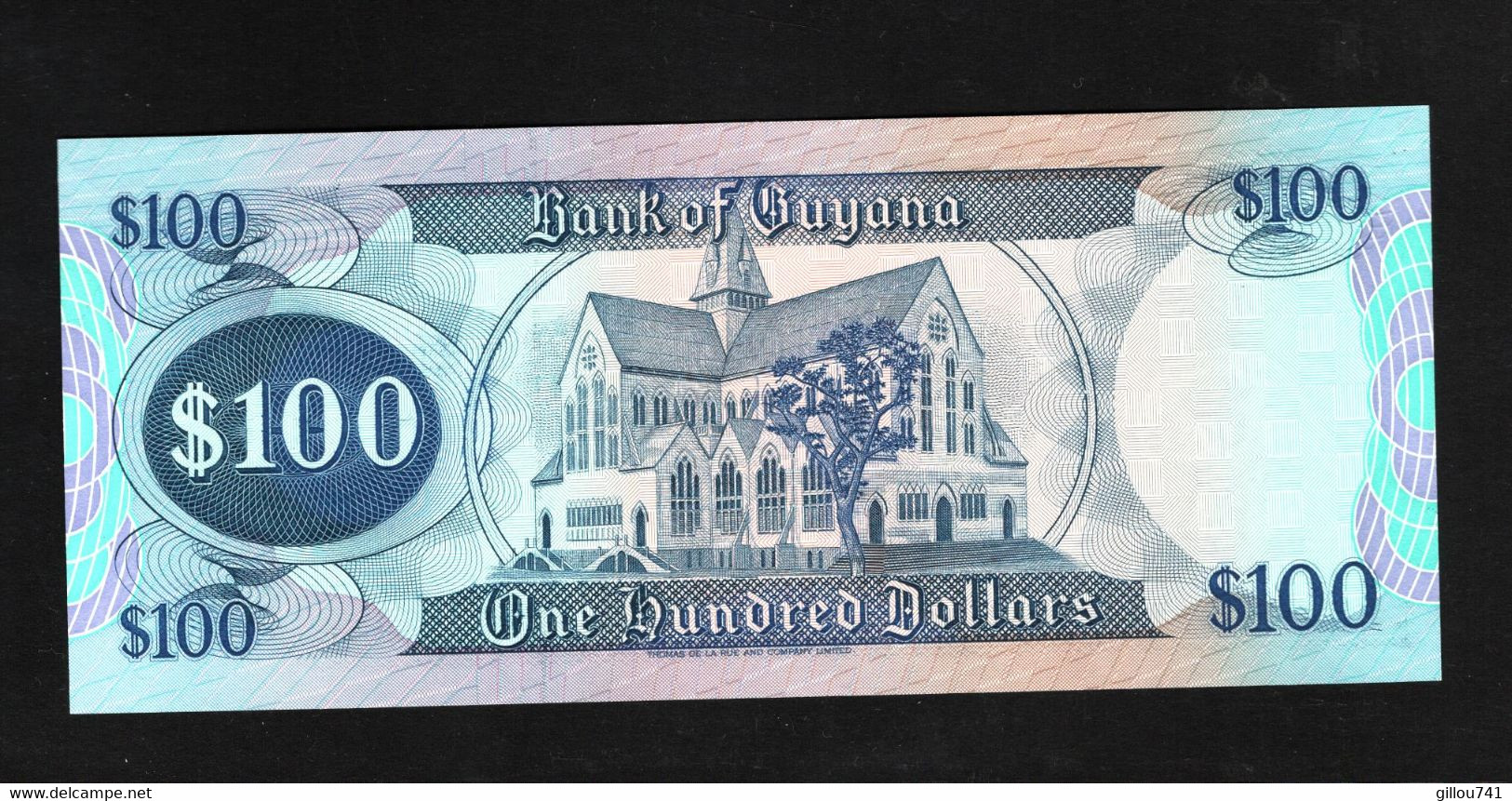 Guyana, 100 Dollars, 1989 Issue - Guyana
