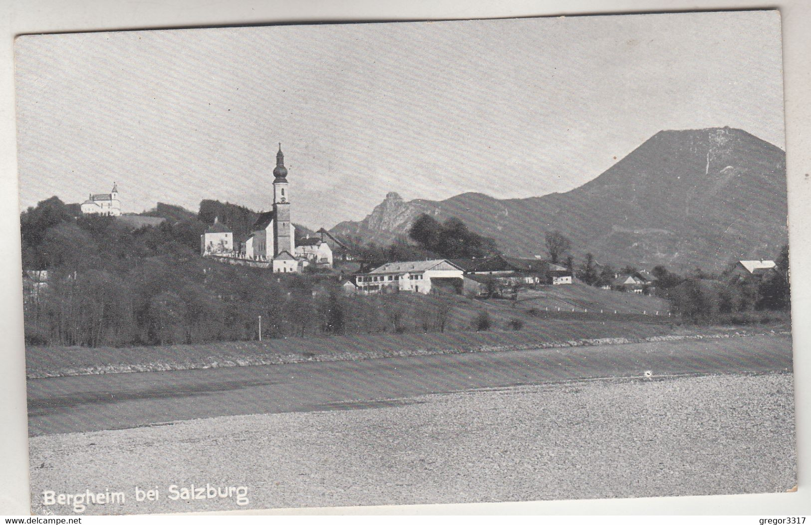 C3521) BERGHEIM Bei SALZBURG - Bauernhof U. Kirche ALT ! 1928 - Bergheim