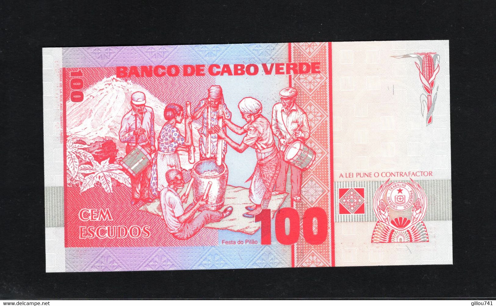 Cap Vert, 100 Escudos, 1989 Issue - Cape Verde