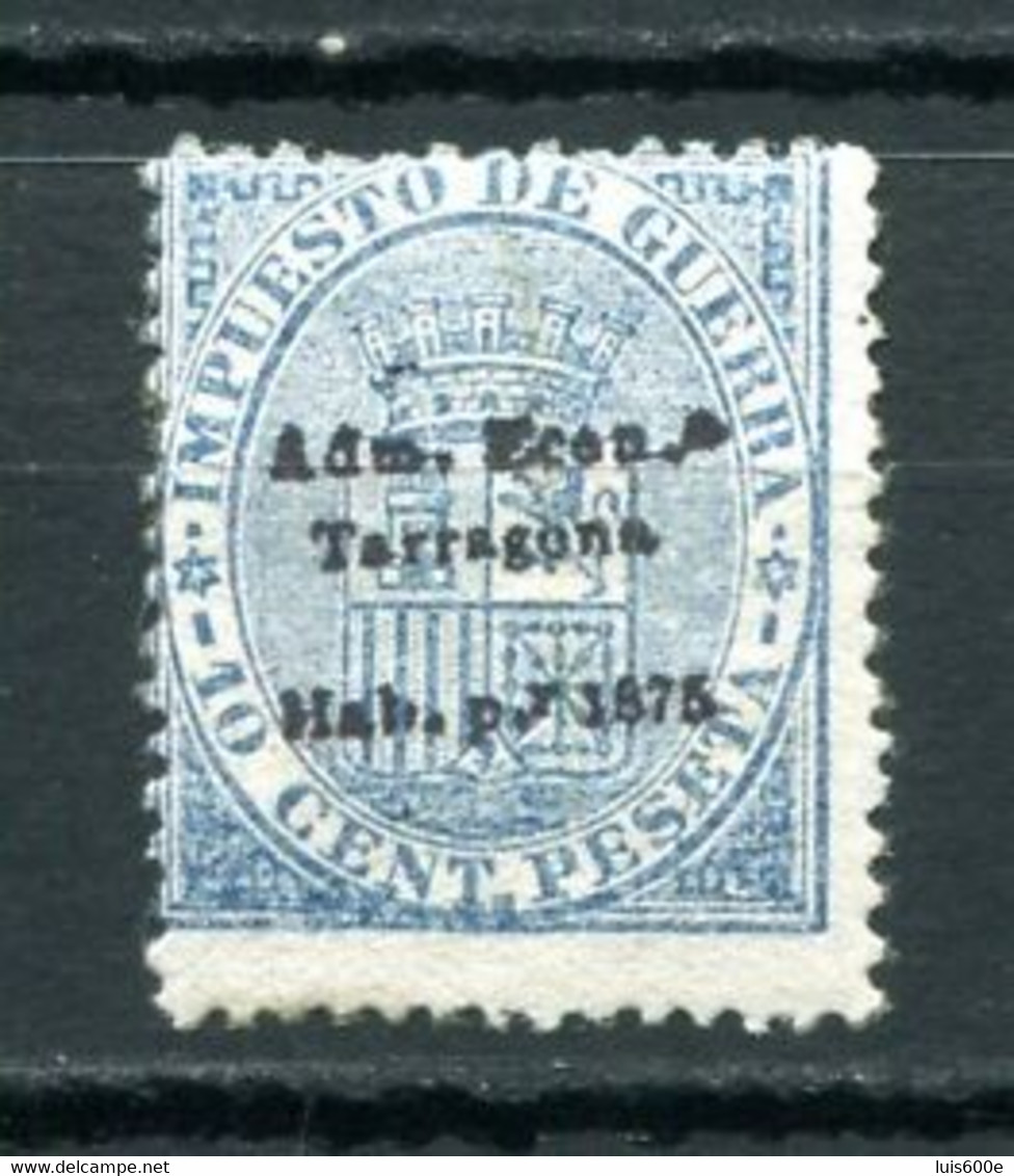 1875.ESPAÑA.EDIFIL  172B.NUEVO CON FIJASELLOS(MH).VARIEDAD - Unused Stamps