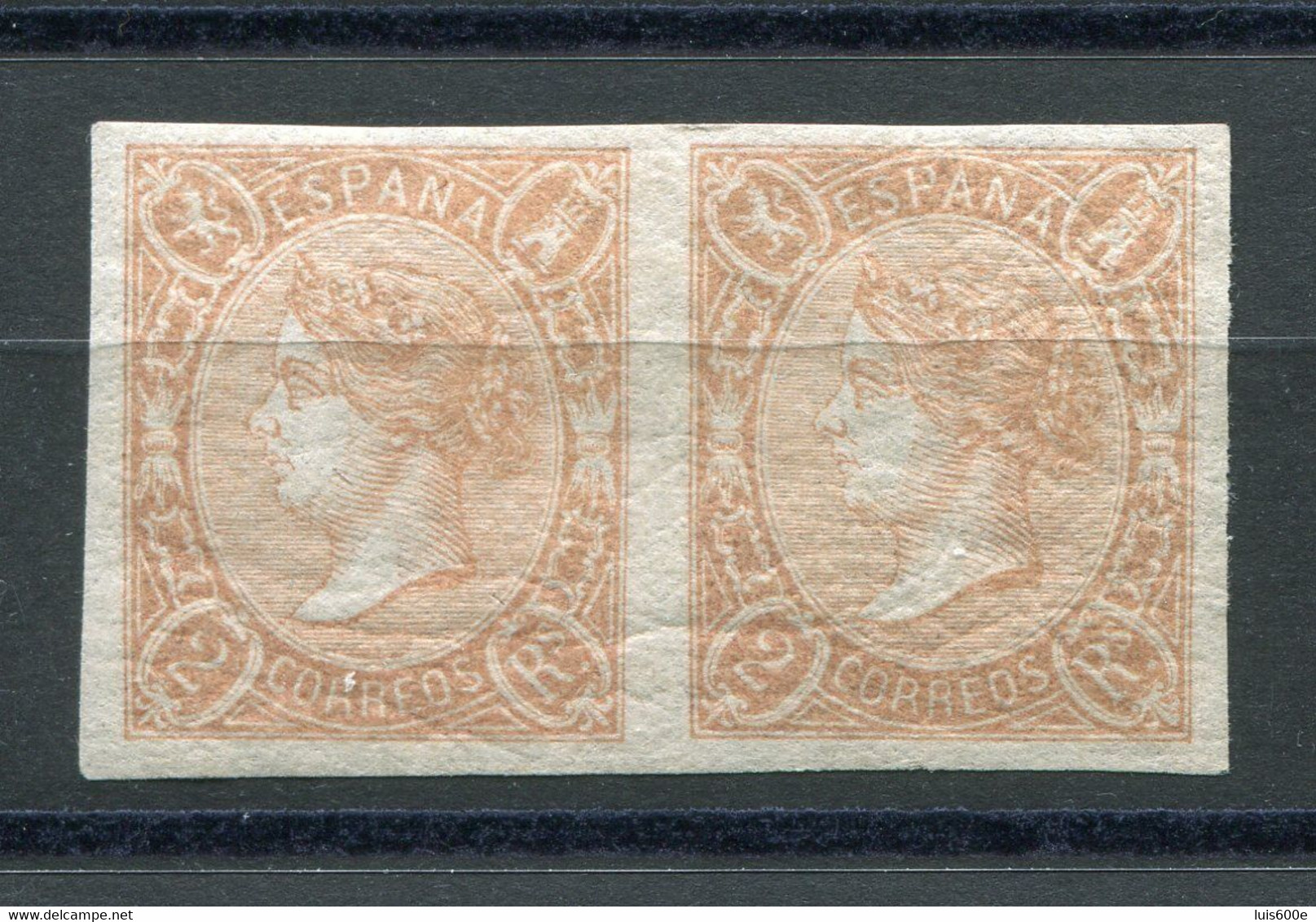 1865.ESPAÑA.EDIFIL 73AB*(73e).NUEVO CON FIJASELLOS(MH).CERTIFICADO GRAUS.GOMA ORIGINAL.CATALOGO 2025€ - Nuevos