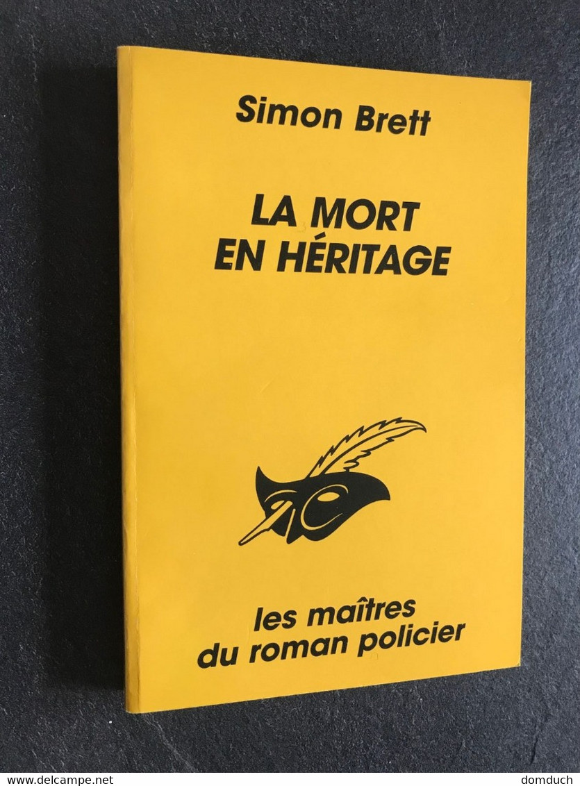 Collection LE MASQUE N° 2314  LA MORT EN HERITAGE  Simon BRETT - Le Masque