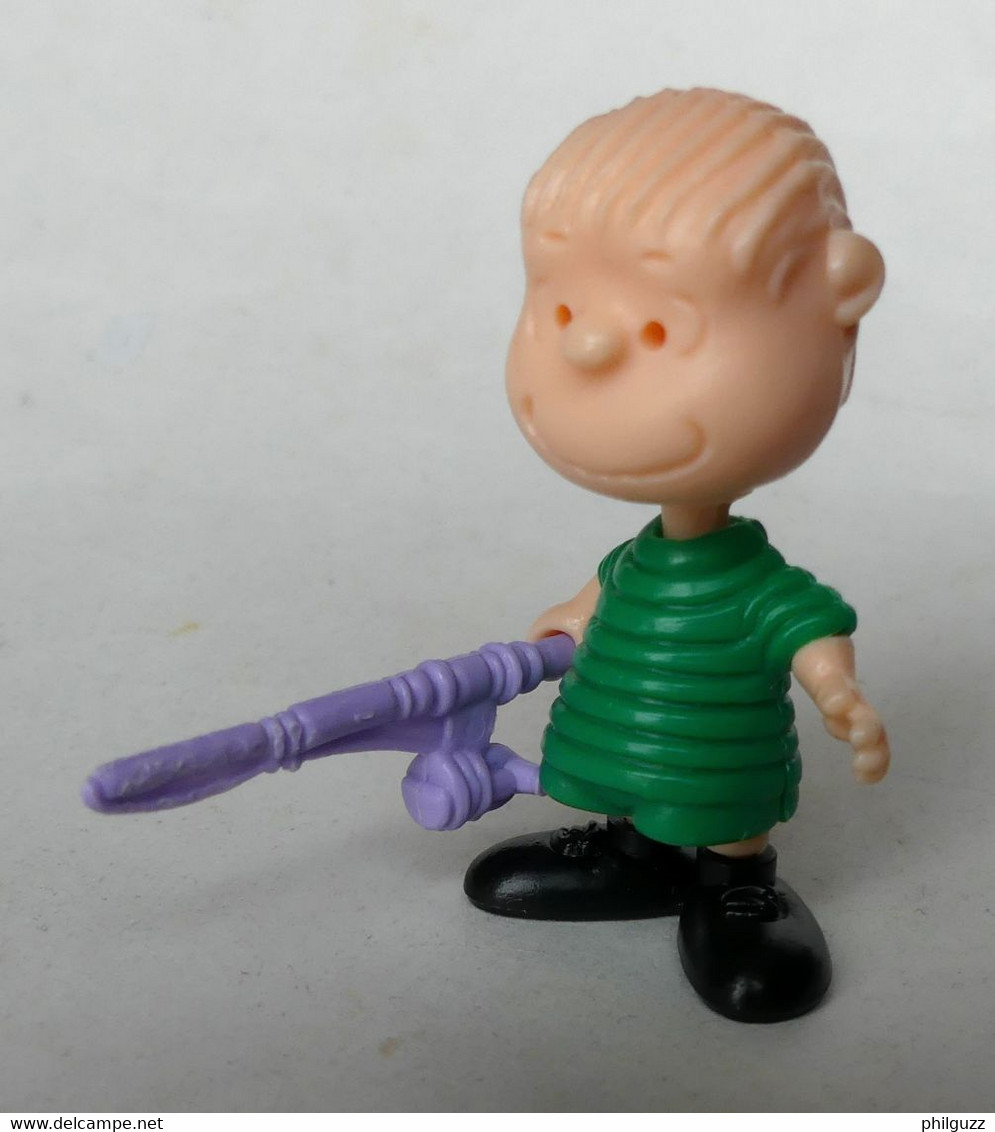 FIGURINE KINDER PEANUTS 1993 LINUS Lancer 4 - Andere & Zonder Classificatie