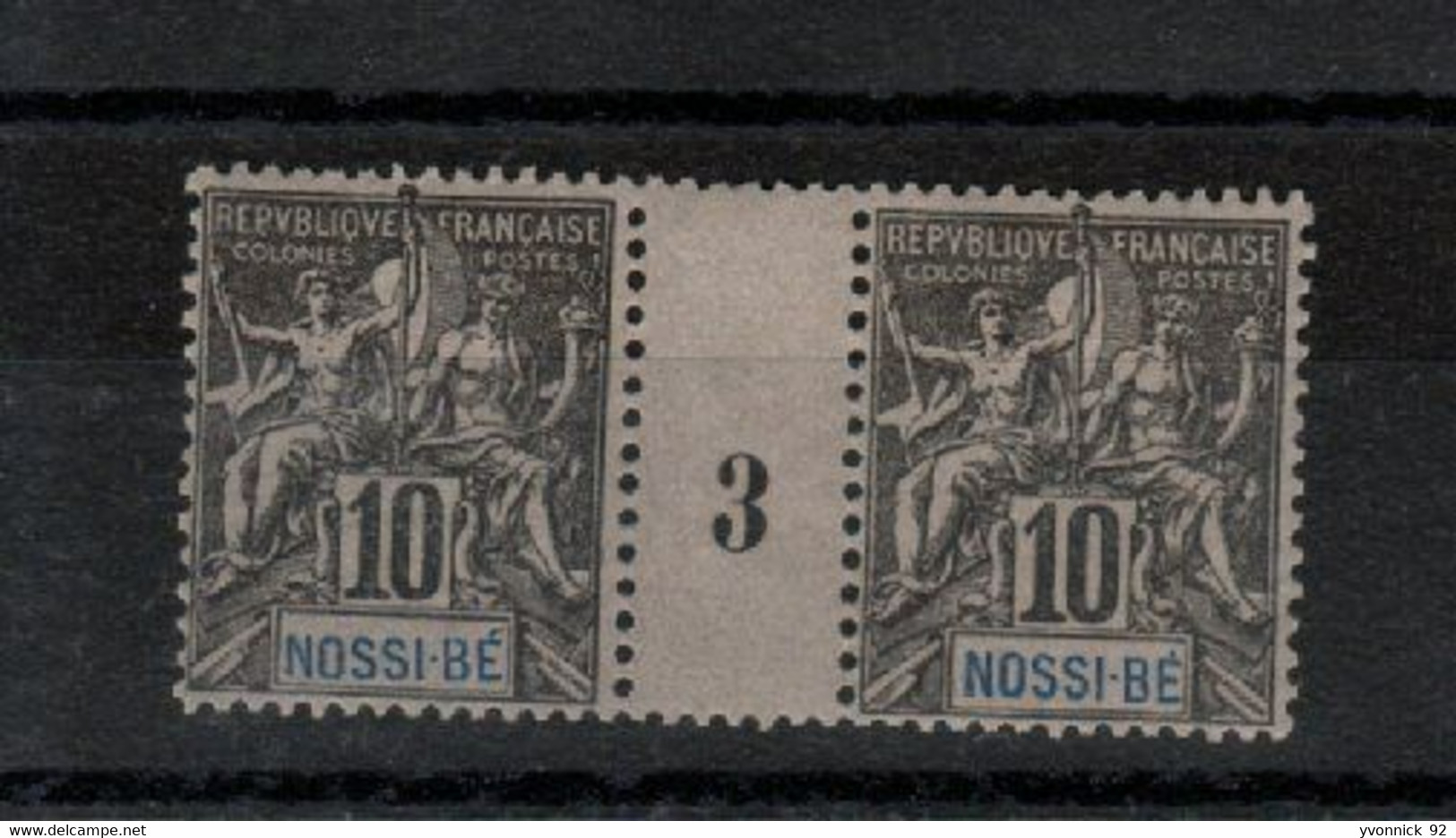 Nossié  - Bé - 10c Millésimes- (1893 )_ N°31 - Ongebruikt