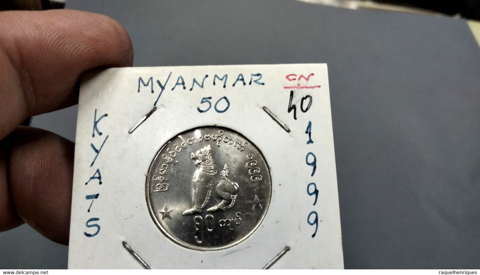 MYANMAR 50 KYATS 1999 KM# 63 UNC BU (G#48-40) - Myanmar