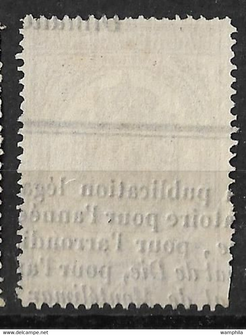 France. Timbres Pour Journaux N°7 Oblitéré. Cote 25€. - Newspapers