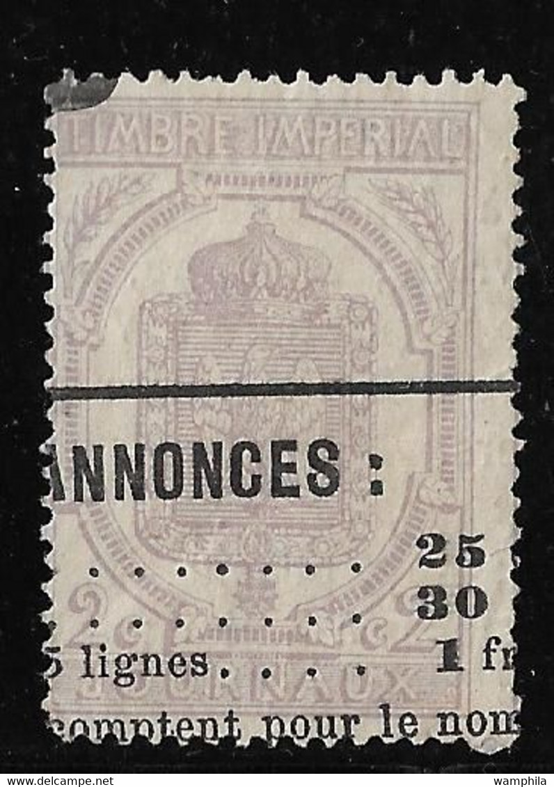 France. Timbres Pour Journaux N°7  Oblitéré. Cote 25€. - Newspapers