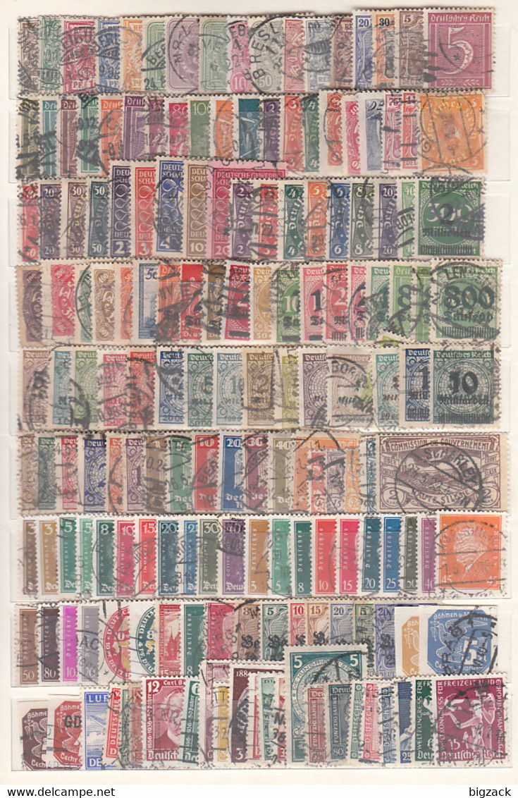 DR Lot 170 Verschiedene Marken Gestempelt - Vrac (max 999 Timbres)