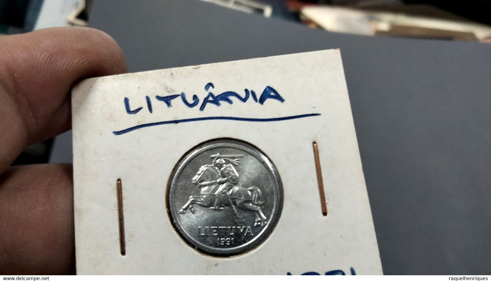 LITHUANIA 1 CENTAS 1991 KM# 85 UNC BU (G#48-55) - Litouwen