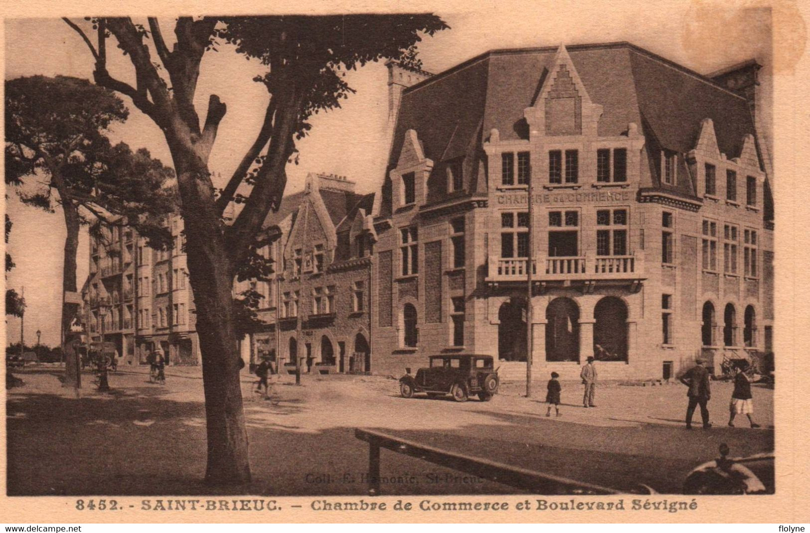 Saint Brieuc - Chambre De Commerce Et Boulevard Sévigné - Saint-Brieuc