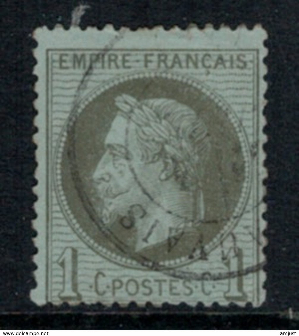 France // 1849-1900 // Napoléon III Lauré // No. 25 Oblitéré - 1863-1870 Napoléon III Lauré