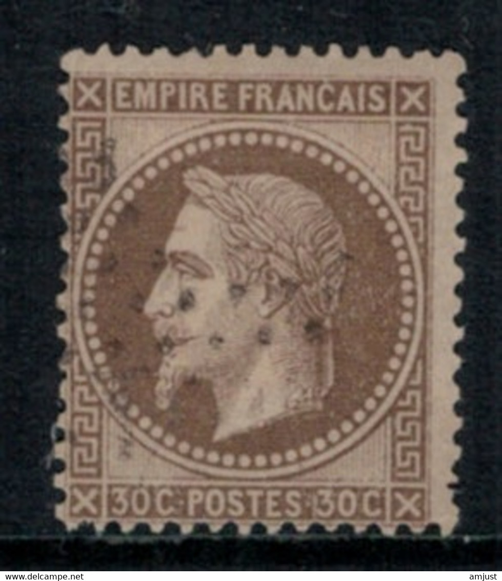 France // 1849-1900 // Napoléon III Lauré // No. 30 Oblitéré - 1863-1870 Napoléon III Lauré